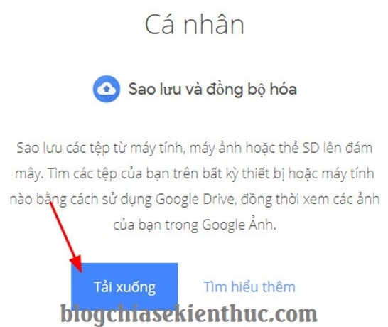 Cài đặt đồng bộ dữ liệu Google Drive với máy tính