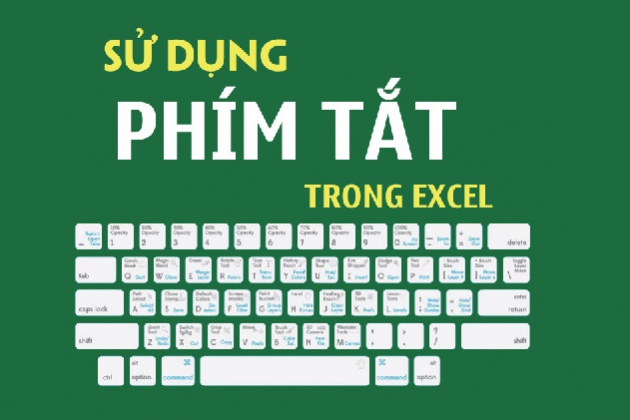 Các Phím tắt trong Excel