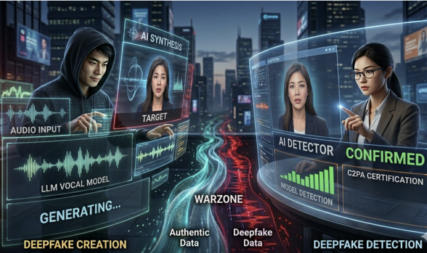 Cuộc chiến chống Deepfake khi AI trở thành cả "vũ khí" lẫn "khiên chắn"