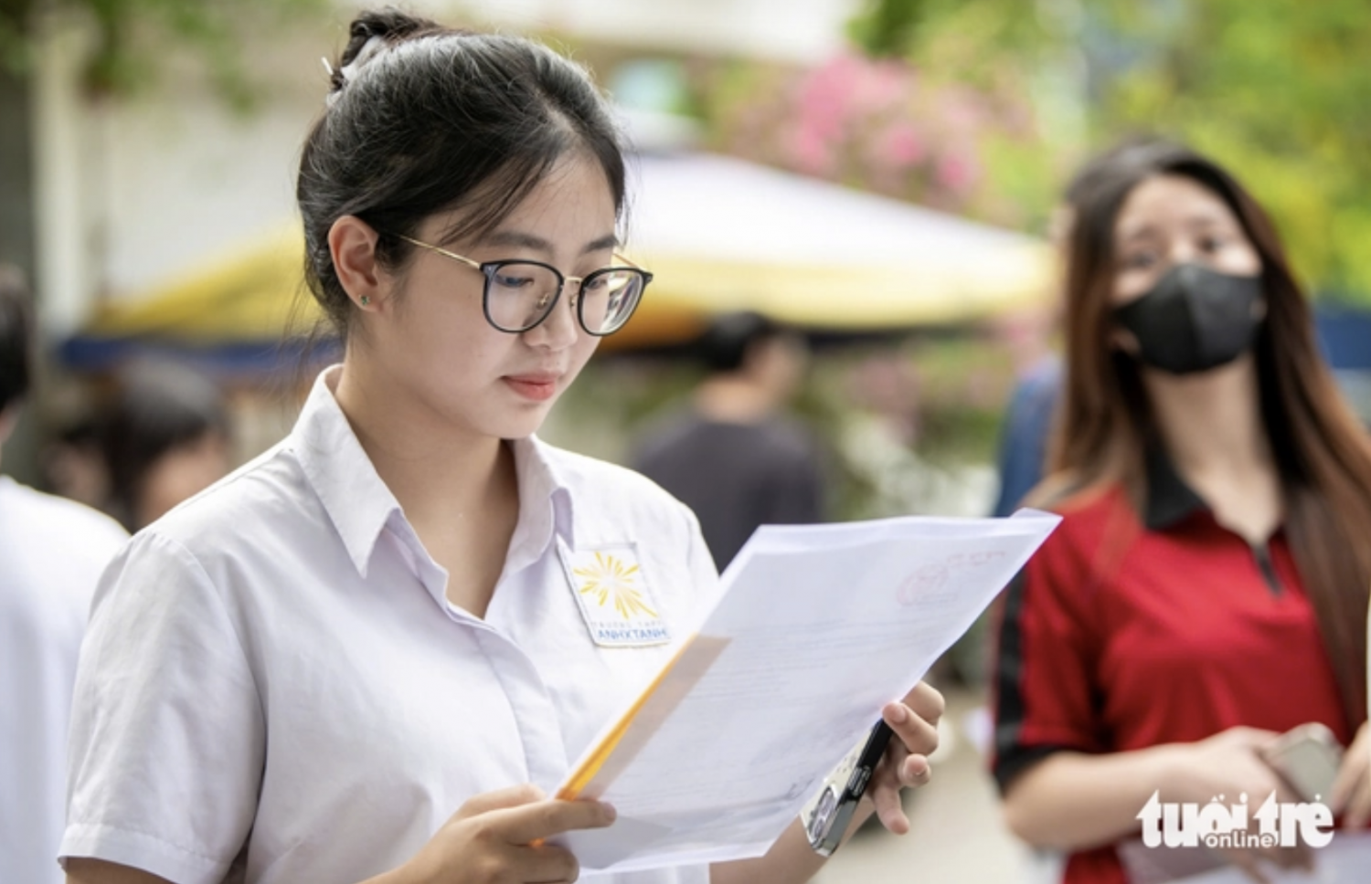 Thí sinh tham dự kỳ thi tốt nghiệp THPT năm 2026 - Ảnh: NAM TRẦN