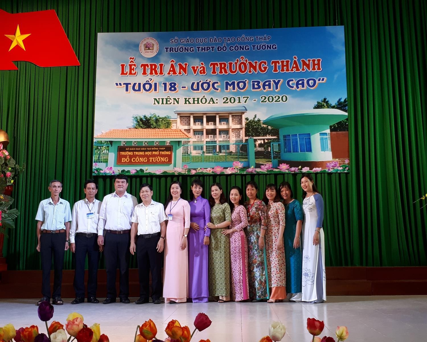 Lễ tri ân và trưởng thành - Niên khóa: 2017 - 2020 Trường THPT Đỗ Công Tường