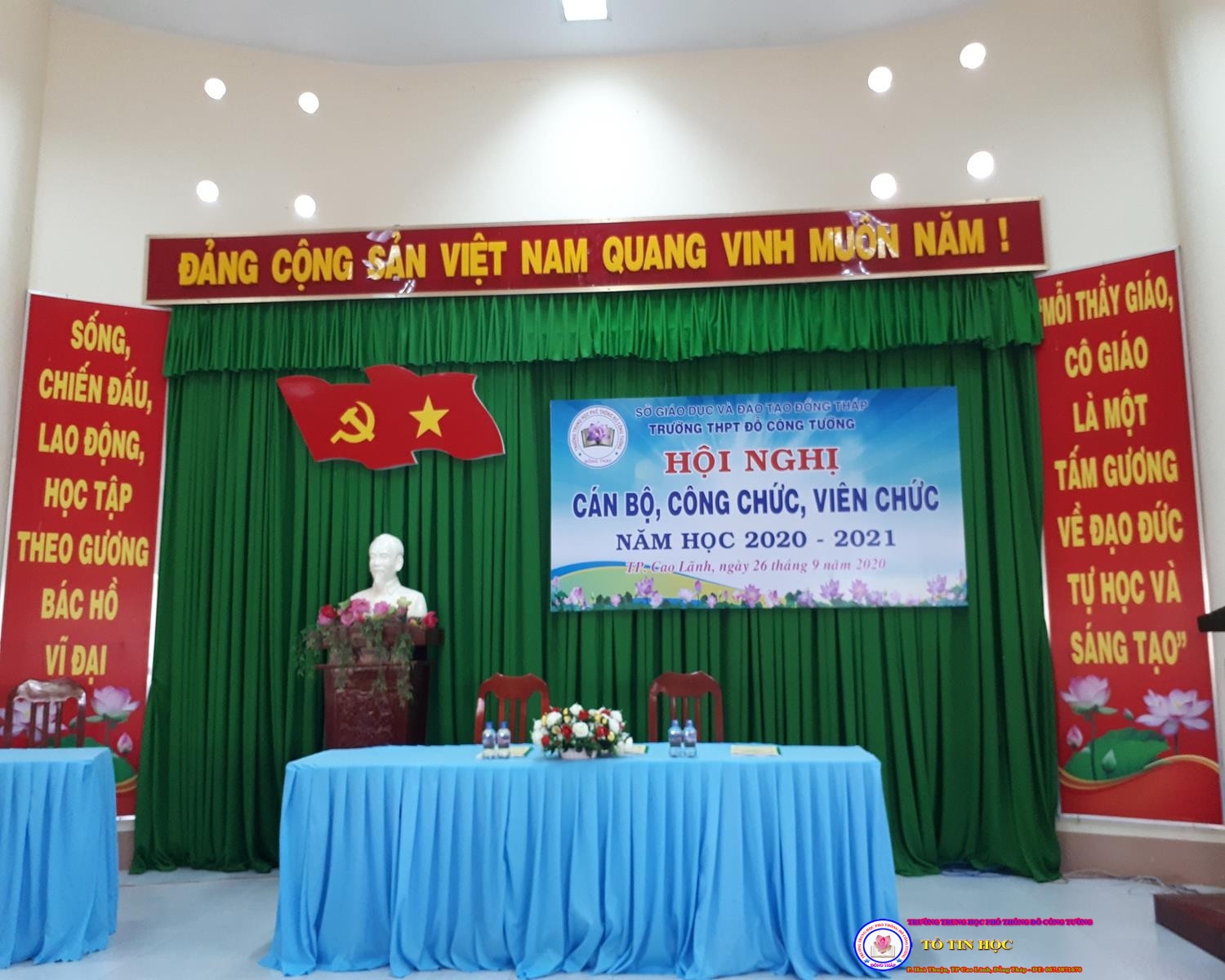 Hội nghị Cán bộ, công chức, viên chức năm học 2020 - 2021