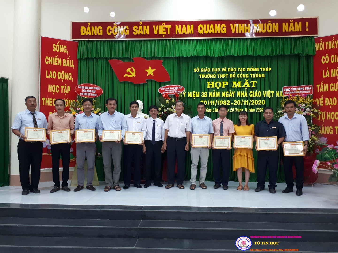 Họp mặt kỷ niệm Ngày Nhà Giáo Việt Nam 20/11/2020