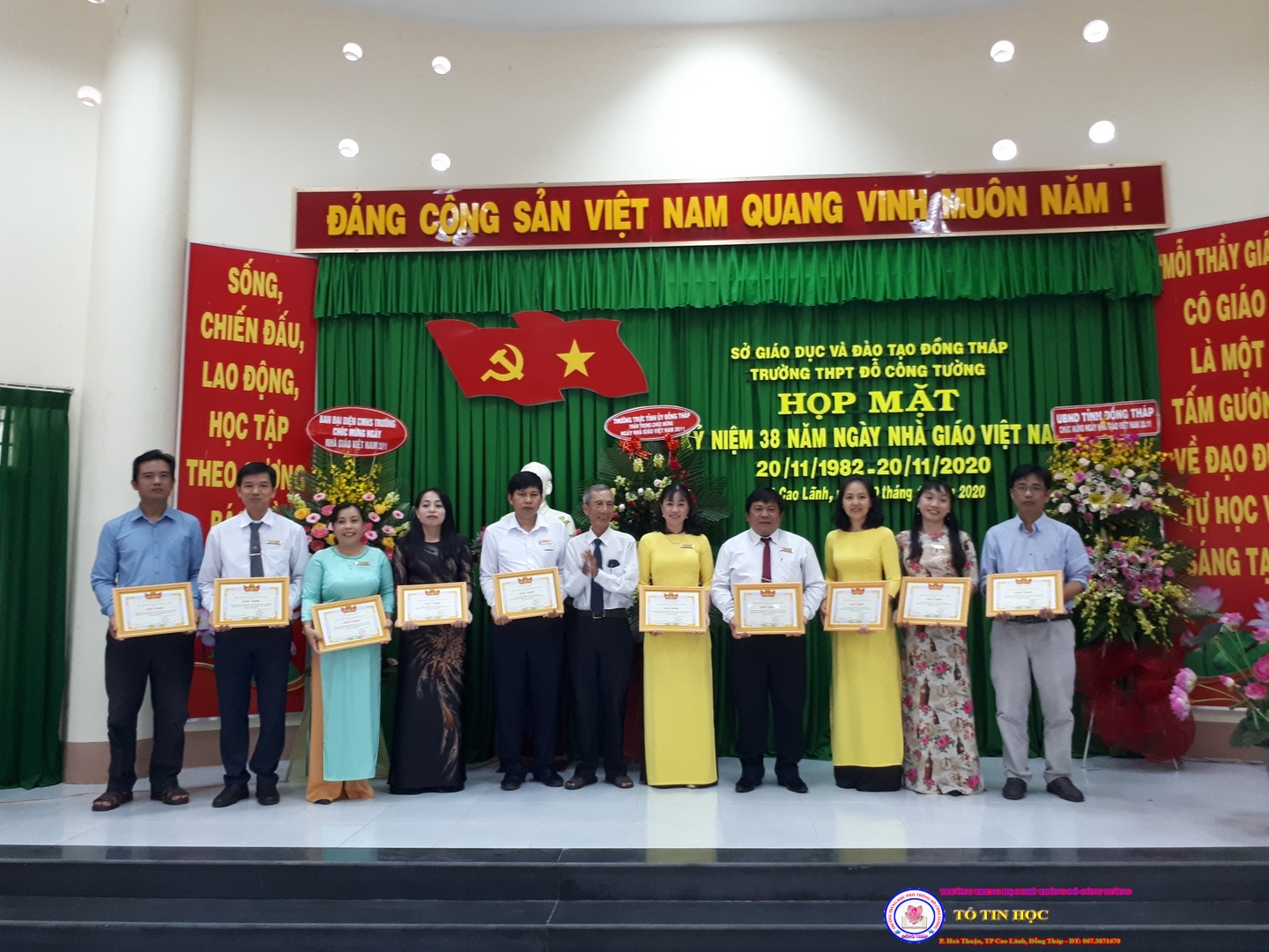 Họp mặt kỷ niệm Ngày Nhà Giáo Việt Nam 20/11/2020