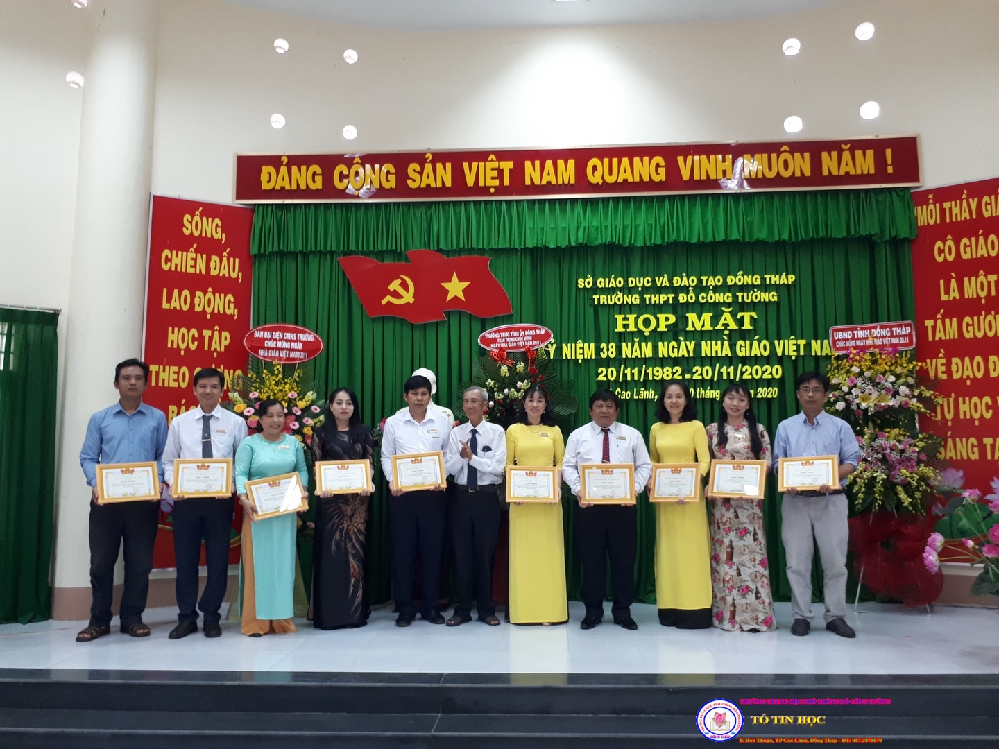 Họp mặt kỷ niệm Ngày Nhà Giáo Việt Nam 20/11/2020