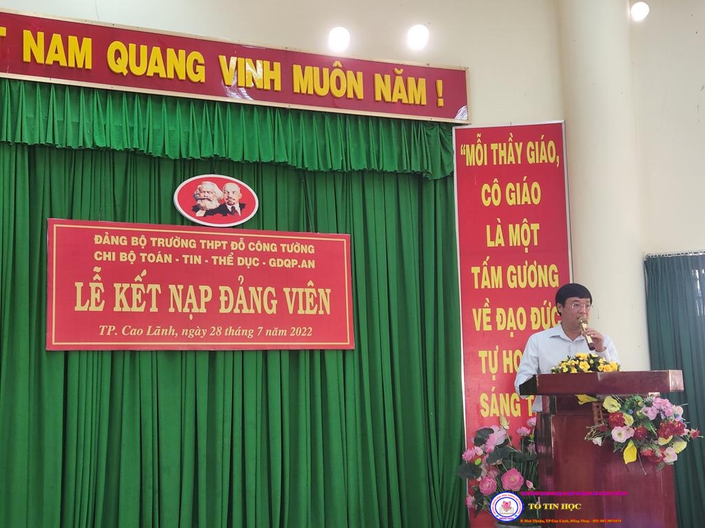 Lễ kết nạp Đảng viên