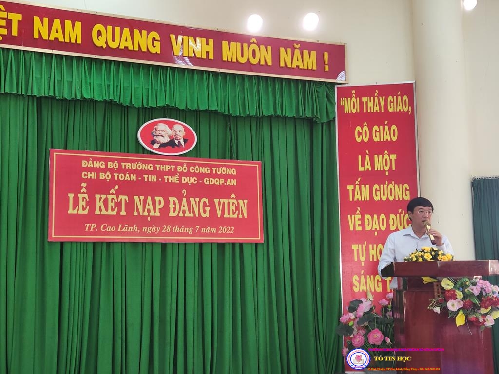 Lễ kết nạp Đảng viên