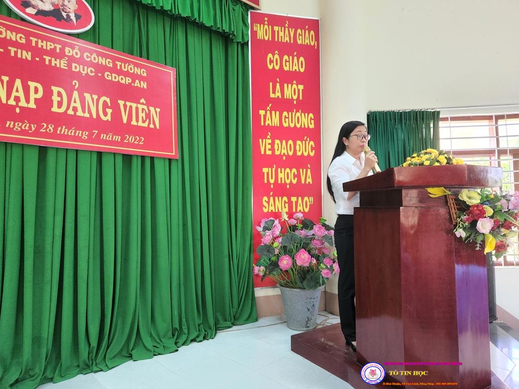 Lễ kết nạp Đảng viên