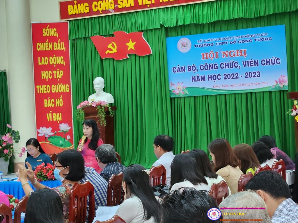 Hội nghị cán bộ, công chức, viên chức năm học 2022 - 2023