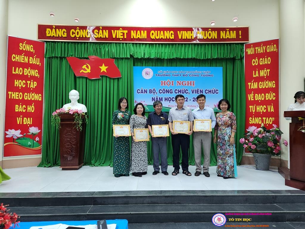 Hội nghị cán bộ, công chức, viên chức năm học 2022 - 2023