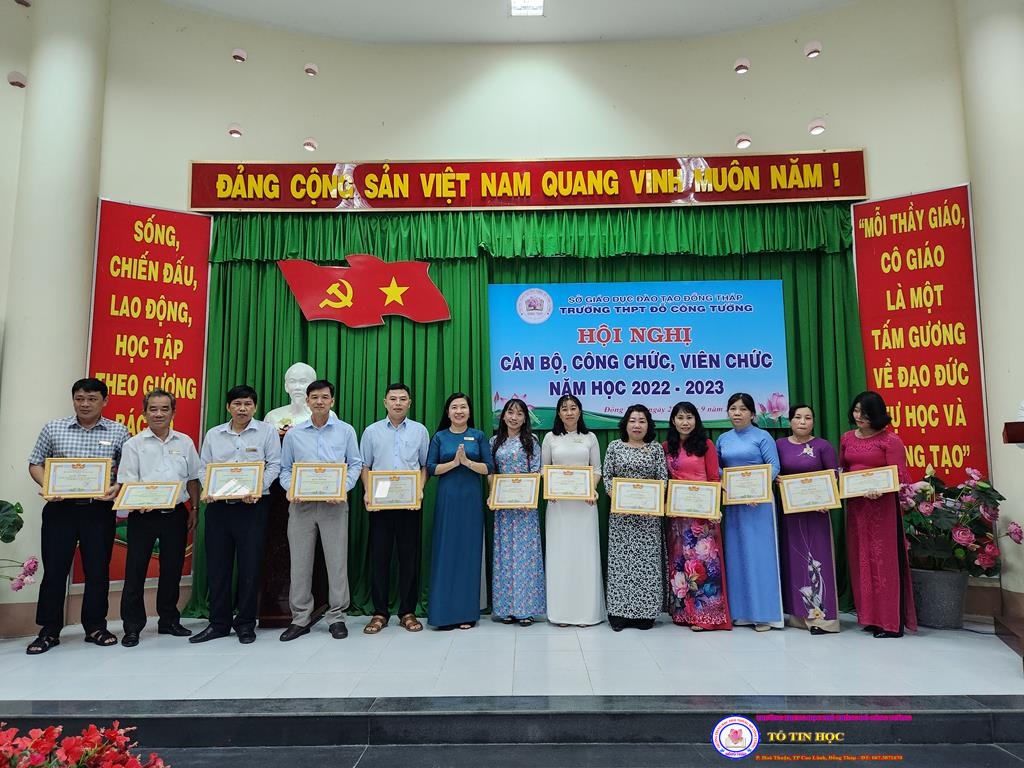 Hội nghị cán bộ, công chức, viên chức năm học 2022 - 2023