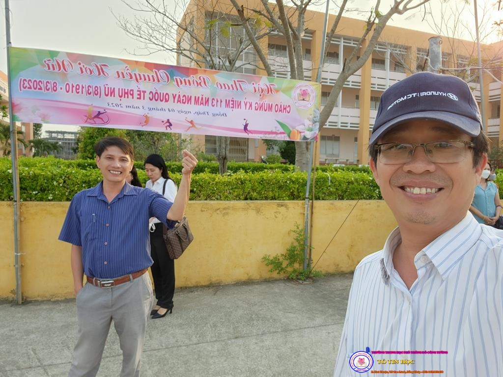 Hội thao bóng chuyền hơi nữ chào mừng ngày quốc tế phụ nữ 8/3/2023