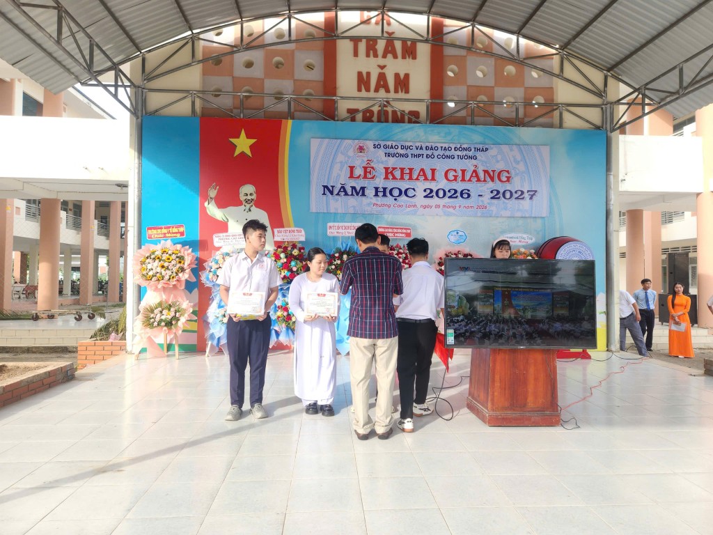 Lễ khai giảng năm học 2026 - 2027