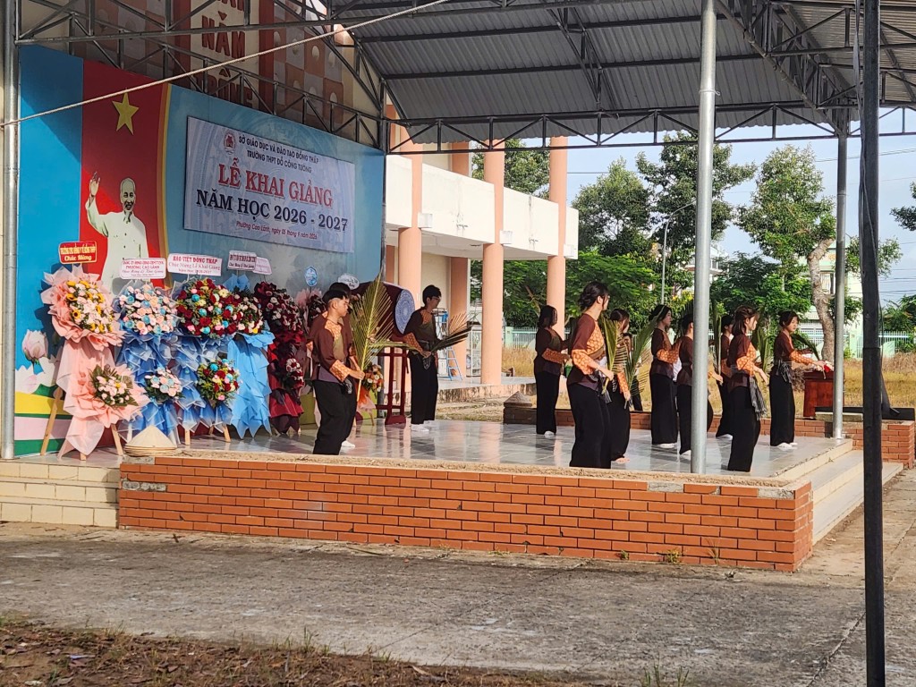 Lễ khai giảng năm học 2026 - 2027